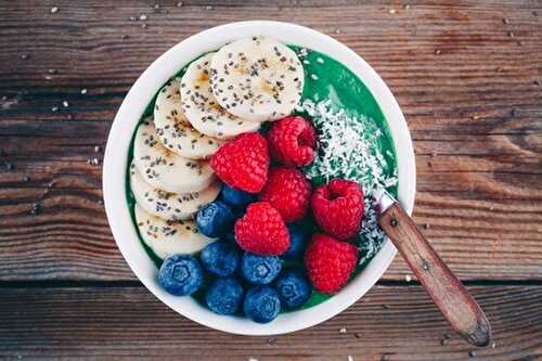 Recette : Smoothie bowl banane spiruline !