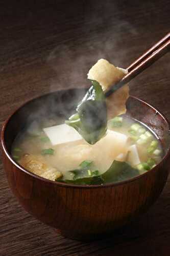 Recette : Soupe miso japonaise (Miso Shiro)
