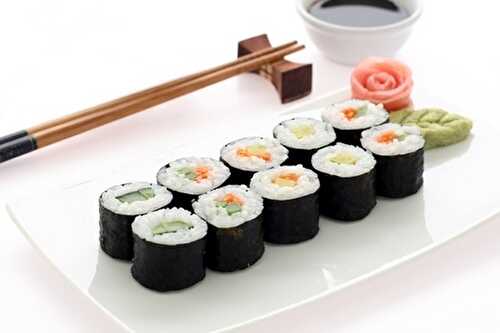 Recette : Sushis et makis saumon au gomasio !