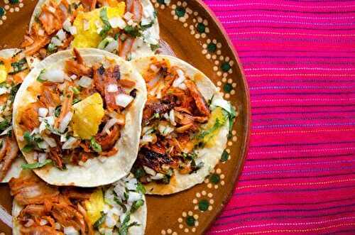 Recette : Tacos al pastor