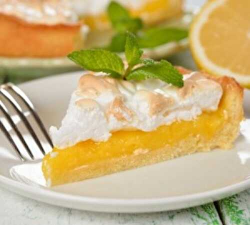 Recette : tarte au citron meringuée et épices