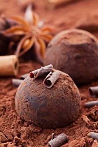 Recette : Truffes de Noël au chocolat et aux épices