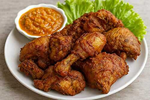 Recette : Ayam Goreng (poulet frit indonésien et malaisien)