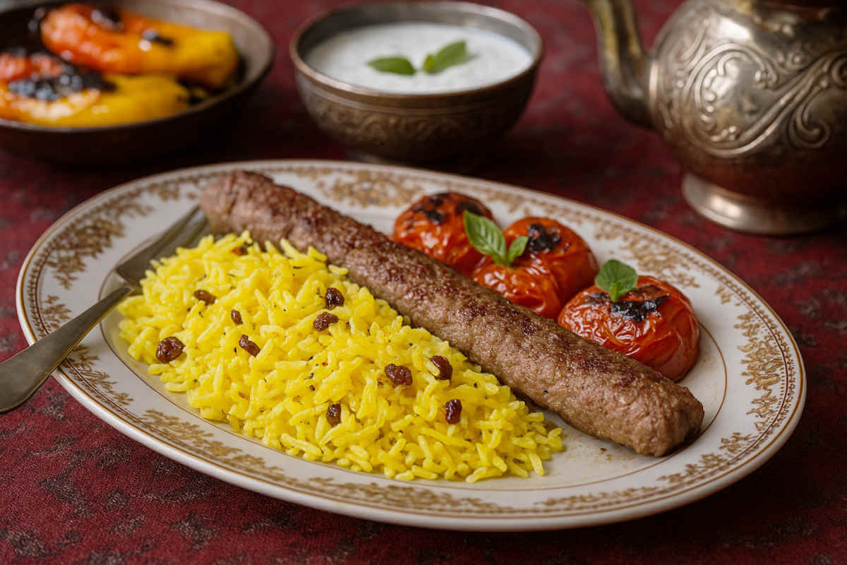 Recette: Koubideh (brochettes de boeuf persanes)
