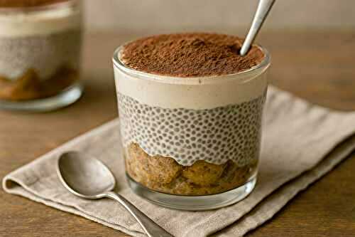 Recette : Pudding de graines de chia façon tiramisu (« chiamisu »)
