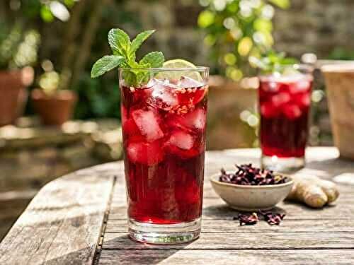 Recette : Bissap hibiscus gingembre sénégalais traditionnel