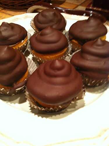 Hi Hat Cupackes ou Cupcakes "têtes de neigre" !!!