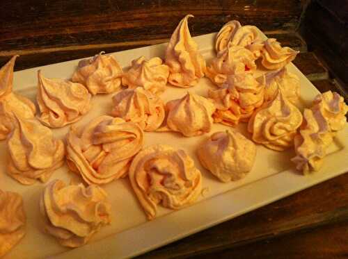 Les meringues BARBE A PAPA !!!!!