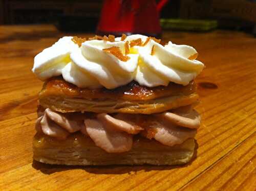 Mini mille- feuilles chantilly croustillante !!