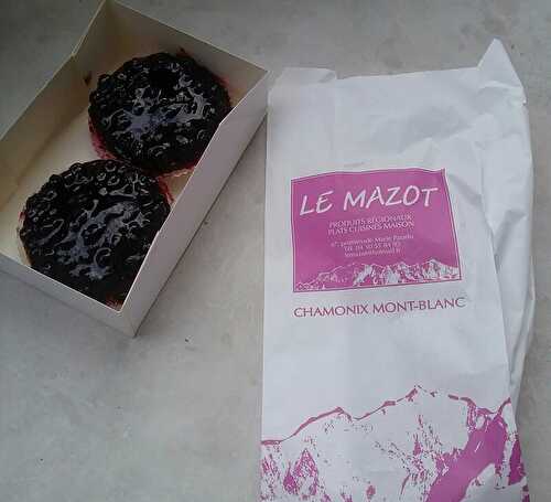 Tarte aux myrtilles de Chamonix !