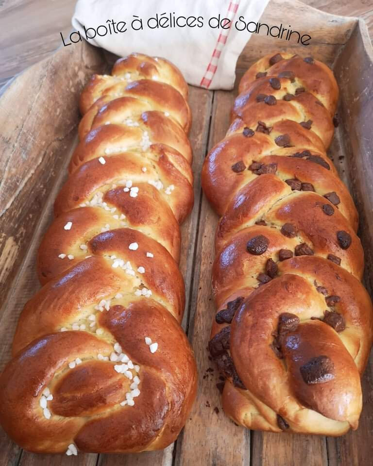Brioche tressėe extra moelleuse !!!!!!