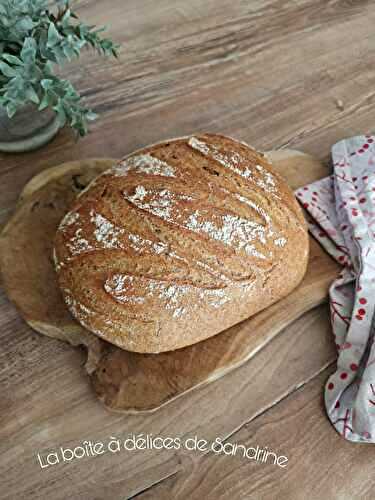 Pain cocotte semi complet ! 