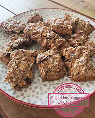 Petits biscuits gourmands et healthy 