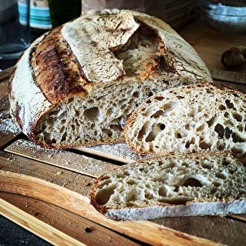 Pain au levain maison - Le pain artisan