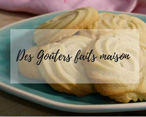 Des goûters faits maison