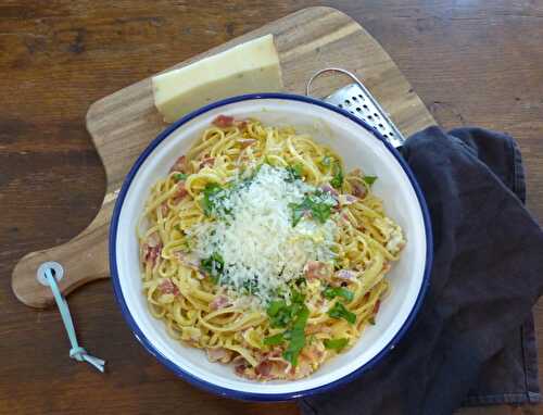 Linguine alla carbonara