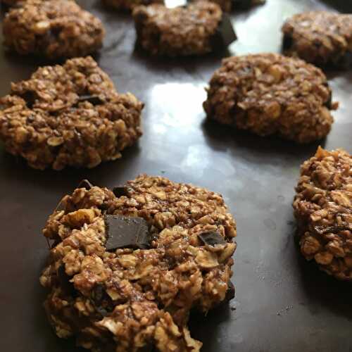 Petits cookies choco-banane