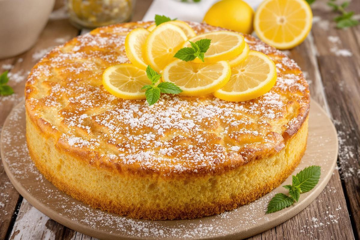 Ce cake citron-semoule moelleux cache un secret qui fait toute la différence (recette inside !)