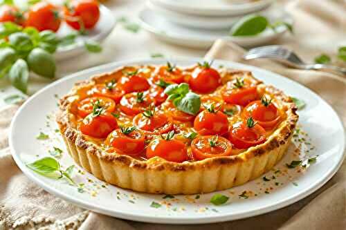 Cette tarte renversée aux tomates cerises a bluffé tout le monde à ma table !