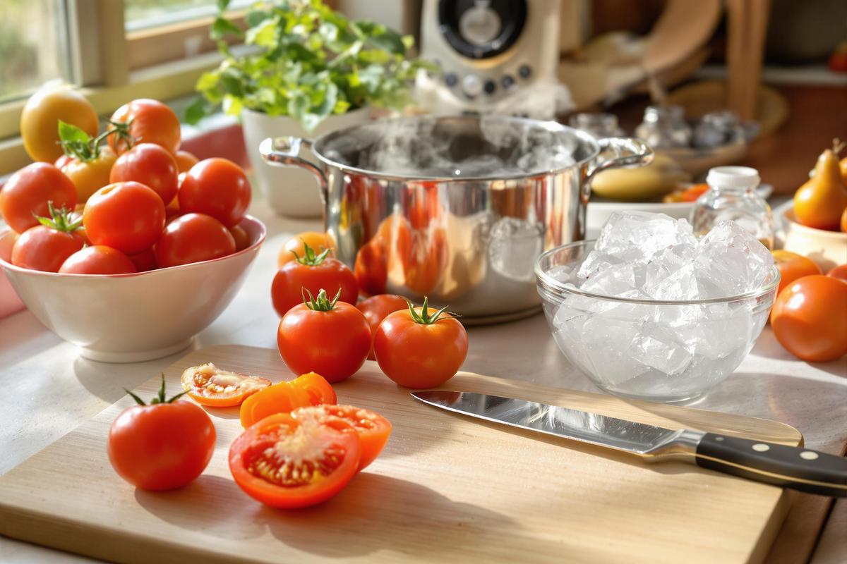 L’astuce secrète pour peler les tomates sans les abîmer que peu de Français connaissent
