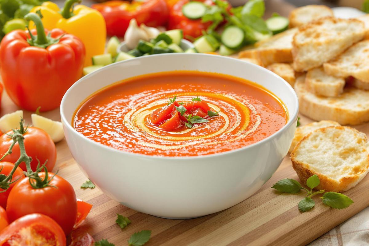 Le gaspacho de Paul Bocuse : sa recette culte enfin révélée