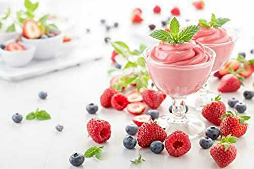 Ma mousse glacée aux fruits rouges légère et rapide épate tout le monde à chaque fois