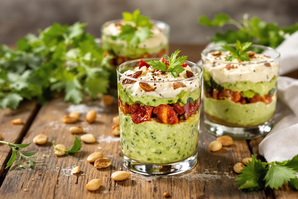 Mes verrines courgettes, tomates et fromage frais : si simples… et tellement savoureuses !