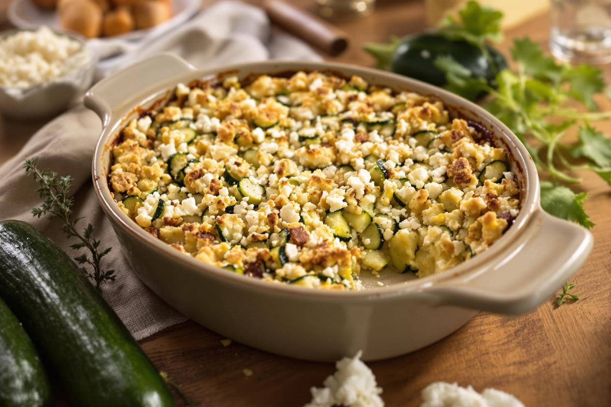 Mon crumble courgette-feta préféré : prêt en 10 min, impossible de s’en lasser
