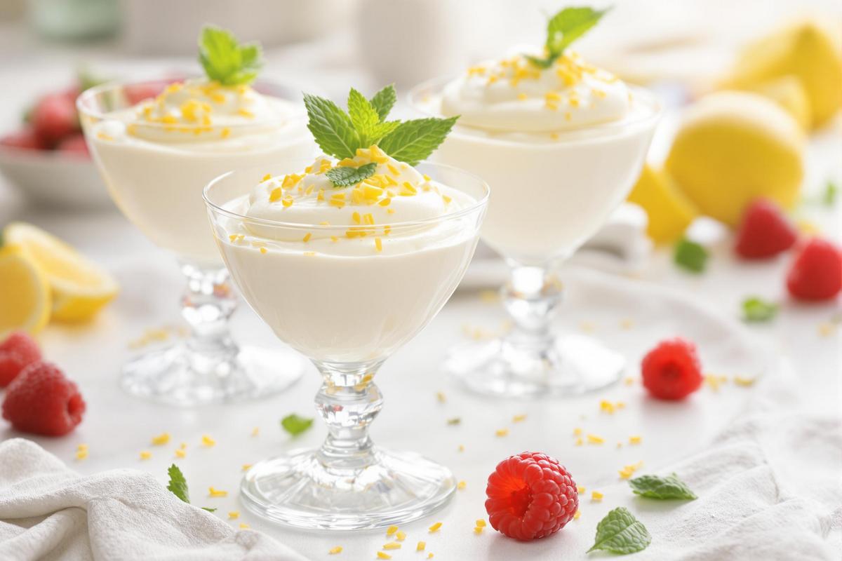 Mousse citron-mascarpone : le dessert frais qui va faire fondre vos invités
