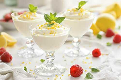 Mousse citron-mascarpone : le dessert frais qui va faire fondre vos invités