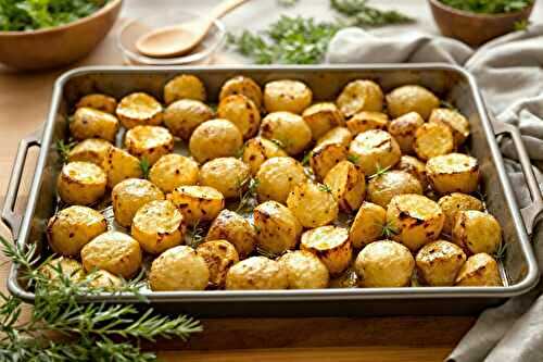 Voici comment je prépare mes pommes de terre au four : croustillantes à souhait, sans galère