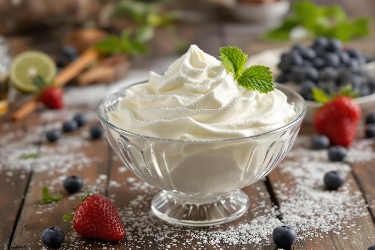 Voici l’astuce géniale pour une chantilly ferme toute la journée (sans gélatine !)