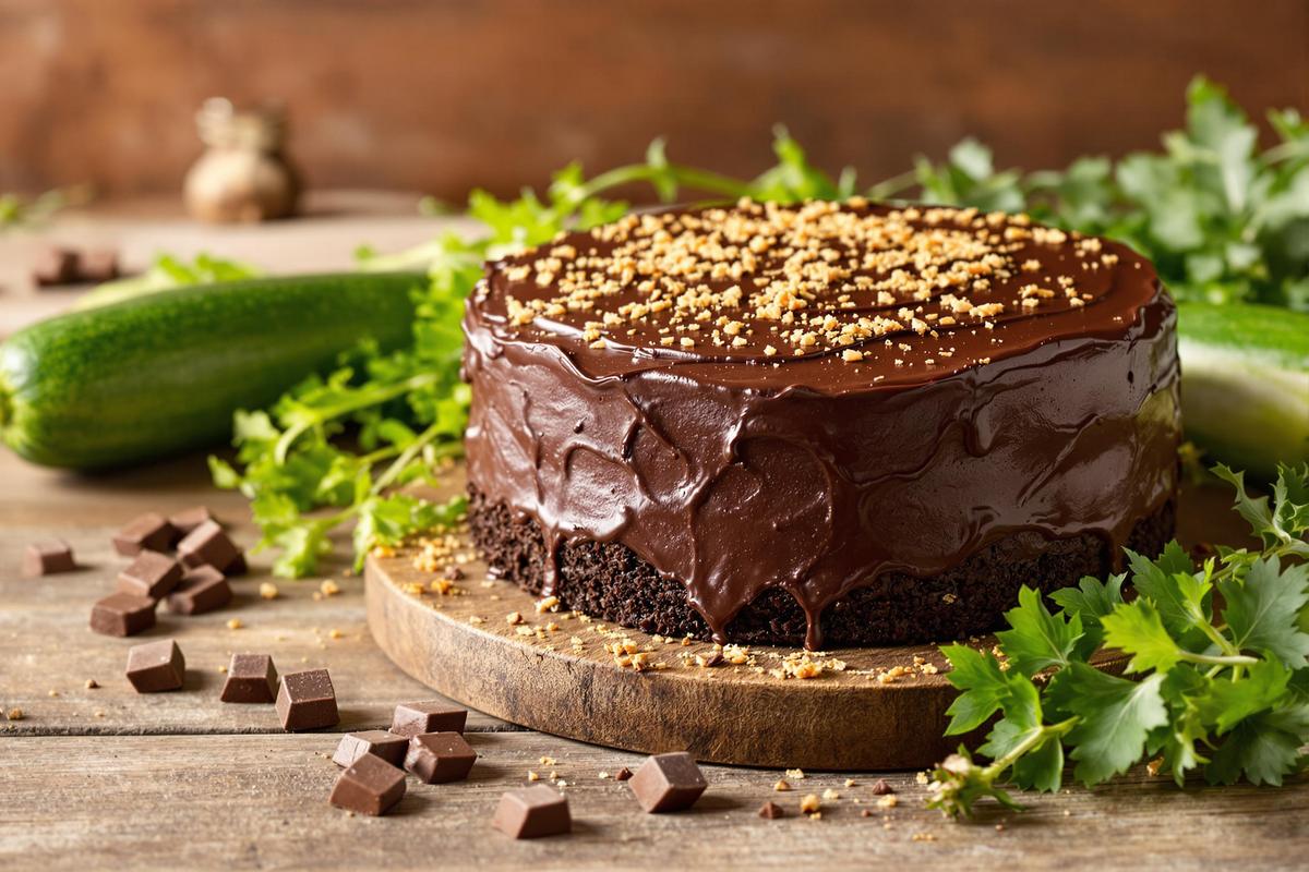 Ce gâteau courgette-chocolat est (enfin) la recette sucrée-salée parfaite