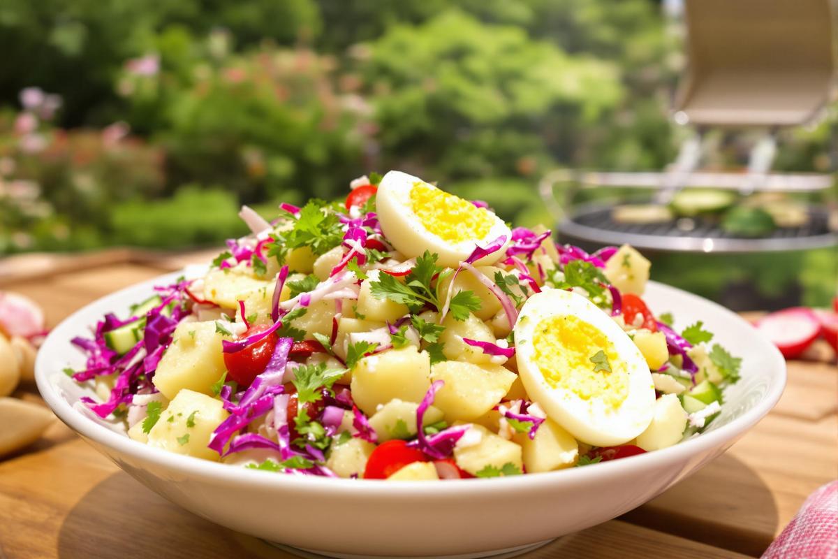 Cette salade de pommes de terre va sublimer vos grillades (et rassasier un régiment) !