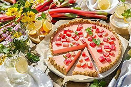 Chaque été, je fais cette recette à la rhubarbe : légère, acidulée et totalement addictive