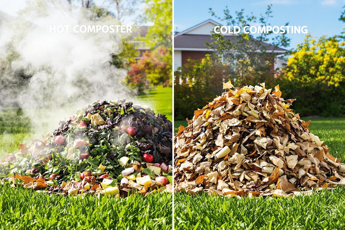 Compost chaud ou froid ? J’ai comparé pour vous (et le résultat est clair)