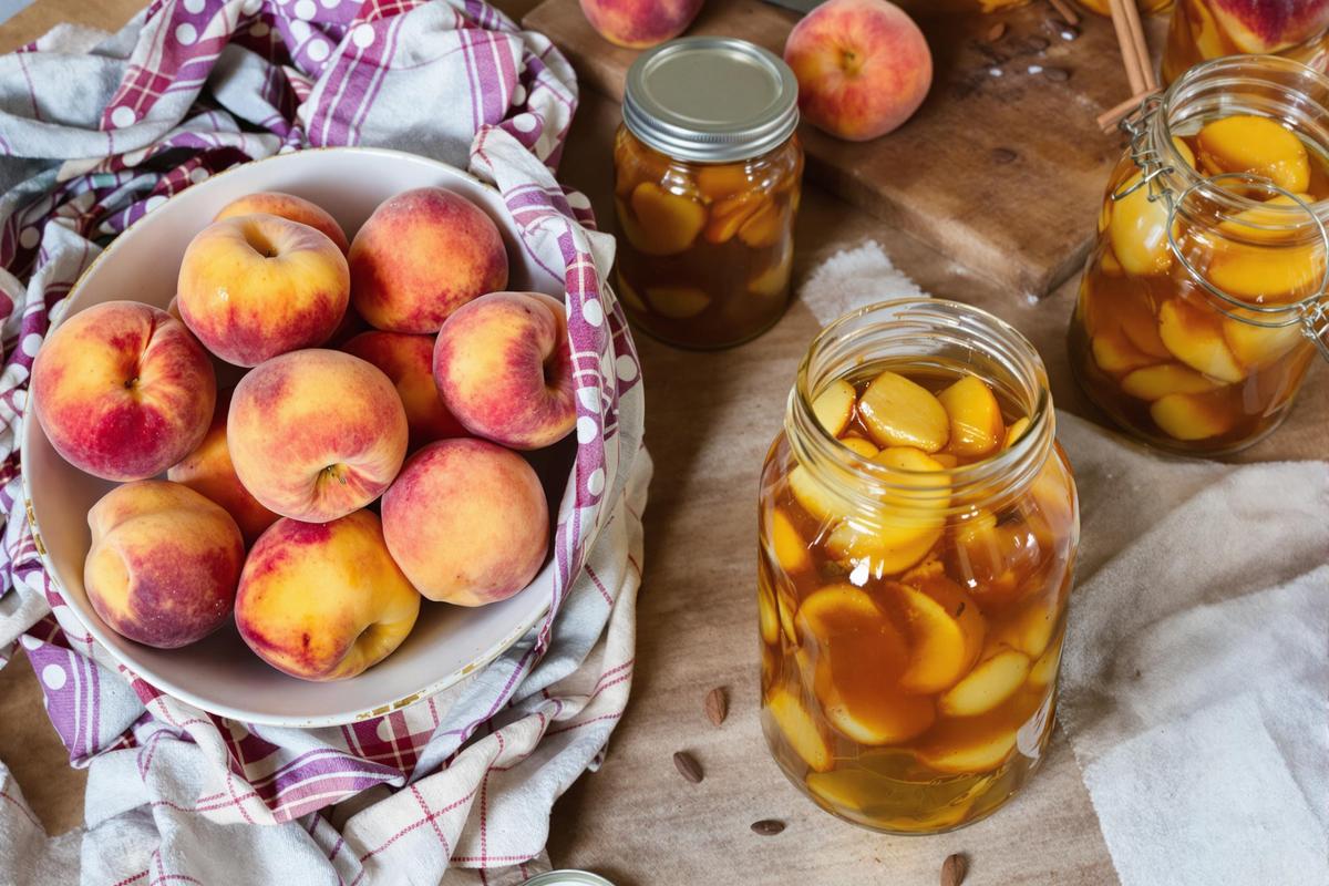 Conserver ses pêches maison tout l’hiver : la méthode au sirop qui ne rate jamais