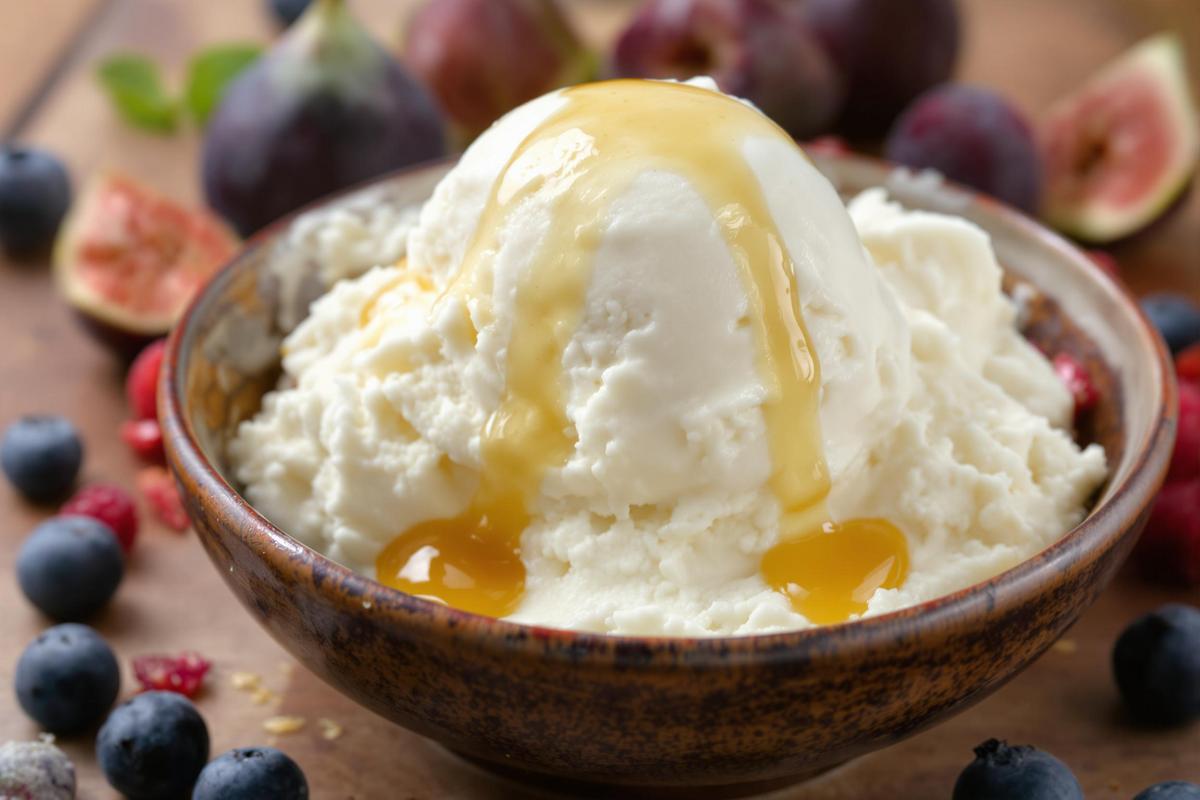 Crème glacée mozzarella-miel : l’alliance gourmande à laquelle je ne croyais pas