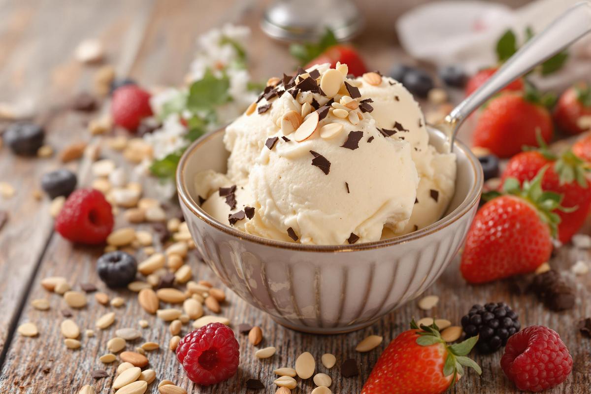 Dévoilé : le secret d’une glace vanille ultra-crémeuse sans sorbetière ni œufs !
