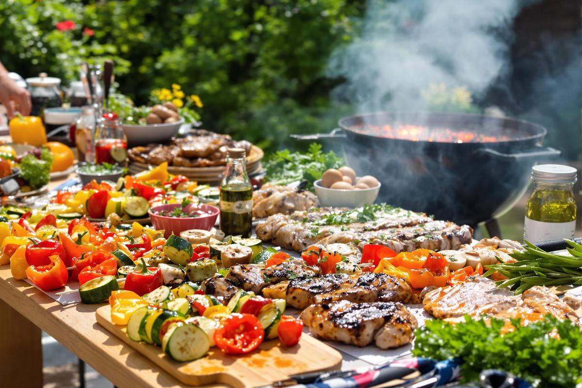 Guide pratique : mariner viandes et légumes pour un BBQ parfumé sans four