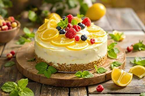 Incroyable : j’ai découvert comment préparer le délice au citron, le gâteau sans cuisson le plus facile au monde selon un boulanger