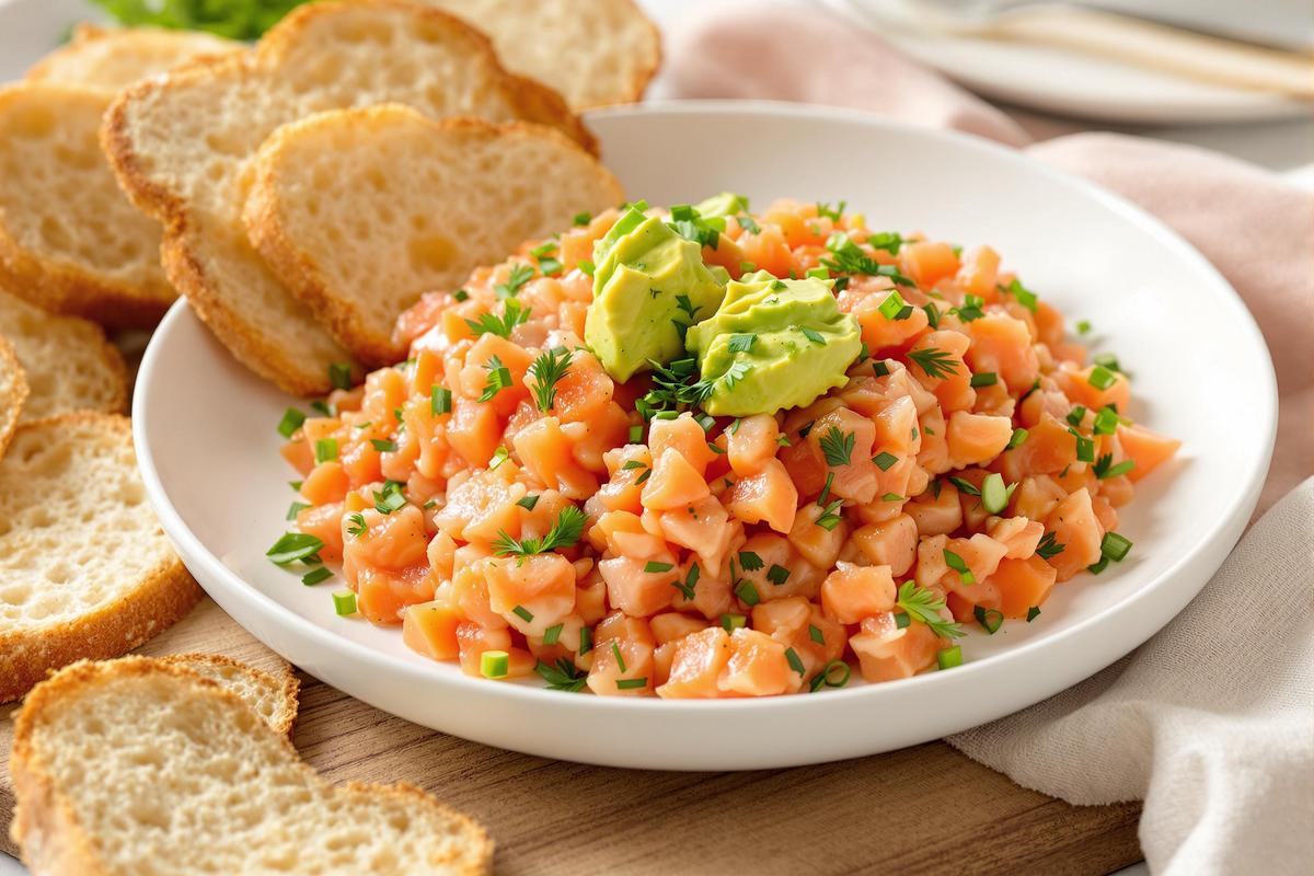 J’ai réinventé mes déjeuners d’été avec ce tartare de saumon frais et irrésistible !