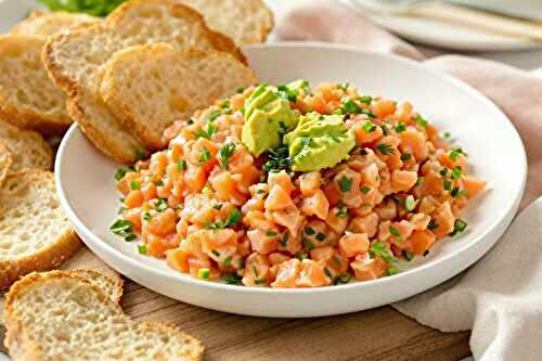 J’ai réinventé mes déjeuners d’été avec ce tartare de saumon frais et irrésistible !