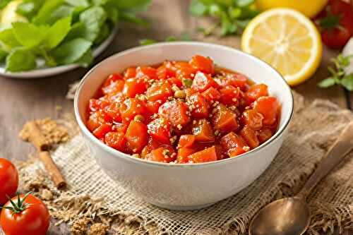 Ma compotée de tomates sucrées : une base rapide pour desserts surprenants
