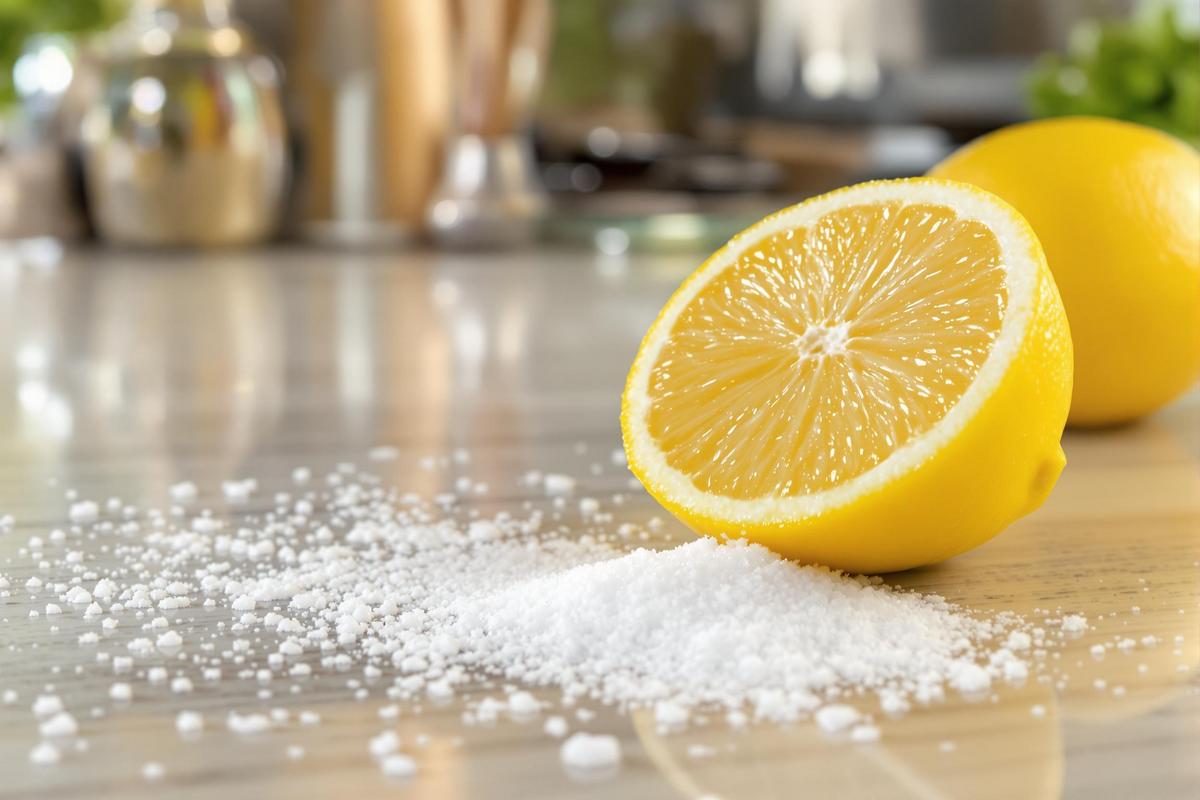 Mes 2 secrets citron-sel pour métamorphoser ma cuisine en un éclair !