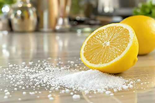 Mes 2 secrets citron-sel pour métamorphoser ma cuisine en un éclair !