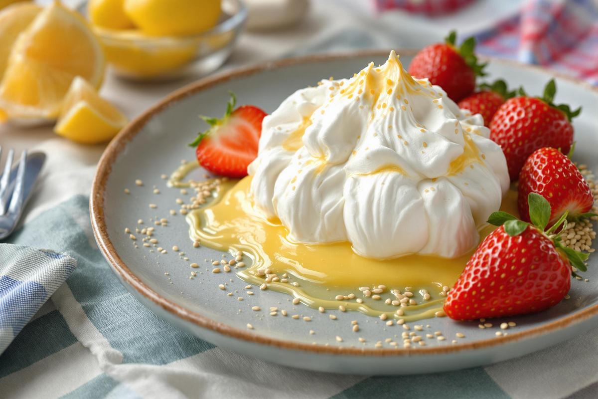 « Œufs à la neige bretons » : suivez cette recette estivale et légère du chef Olivier Bellin