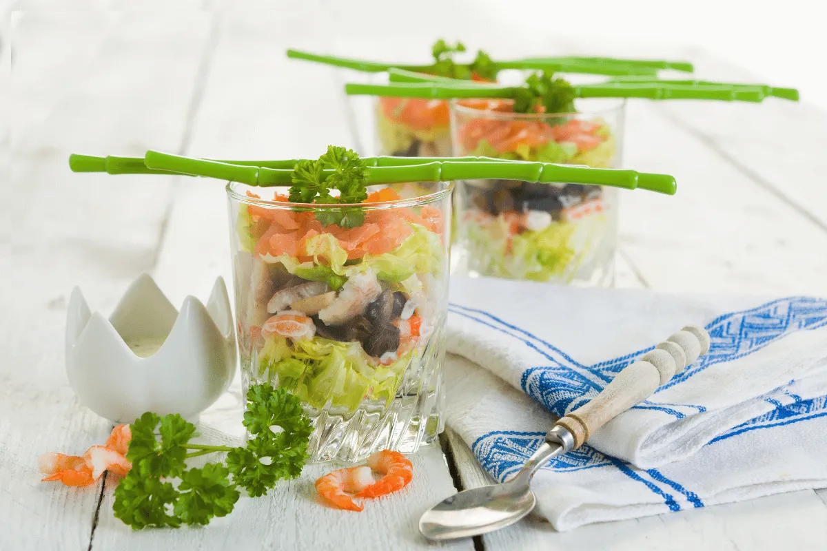 Recettes de verrines salées froides pour vos apéros en terrasse