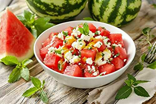 Salade pastèque-feta-menthe : l’explosion sucré-salé de l’été