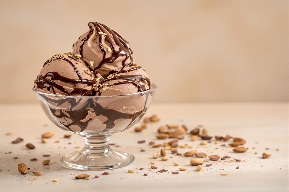 Sans sorbetière, cette glace chocolat-cardamome m’a fait voyager en 5 minutes